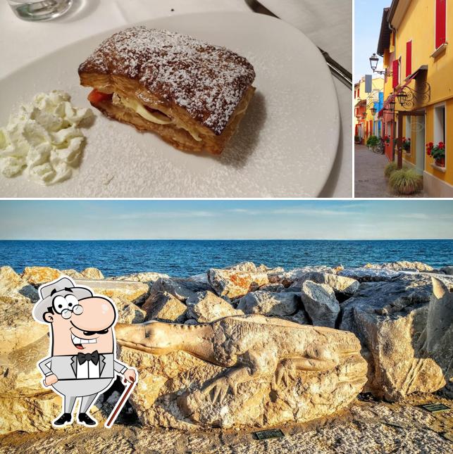 Guarda la foto che mostra la esterno e cibo di Ristorante All'anguilla