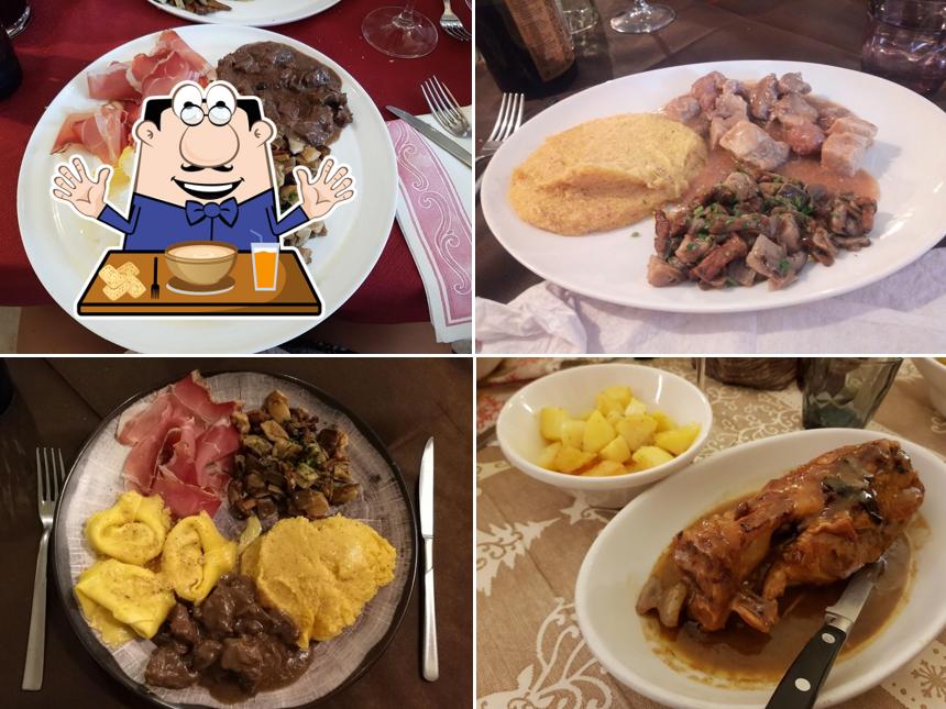 Cibo al Ristorante Trattoria Al Fogolar