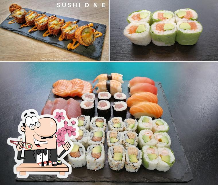 A Sushi D&E, vous pouvez déguster des sushis