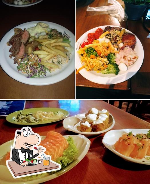 Platos en Sato Teppan