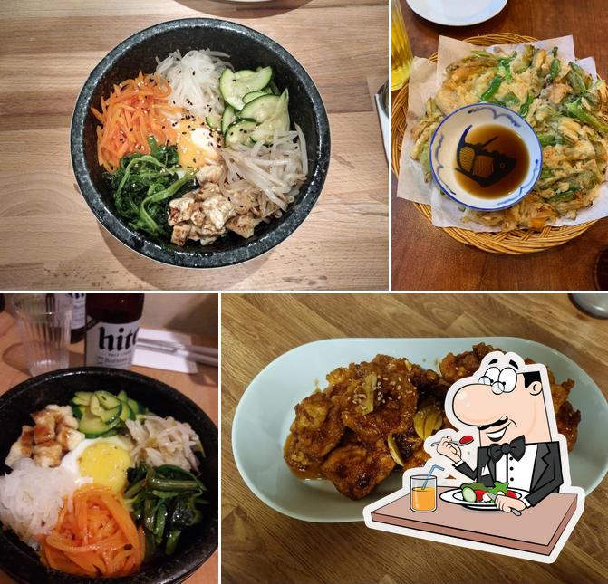 Блюда в "Taeyang Pocha Korean BBQ SOJU Restaurant"