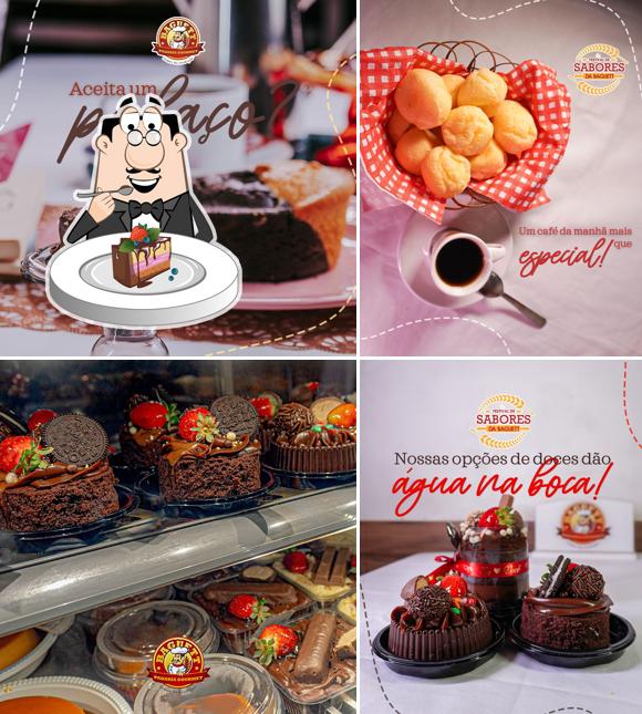 Bolo de chocolate em Baguett