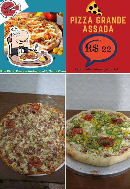 Peça pizza no Farias Pizzaria