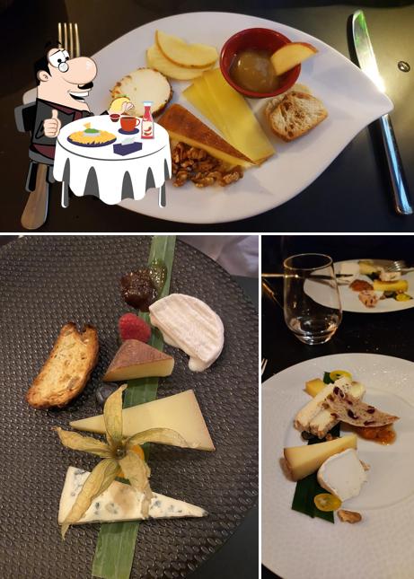 Assiette de fromage à Restaurant AUX 3 Sens