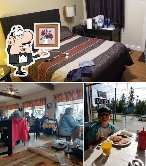 La photo de la intérieur et table à manger de Fundy Line Motel’s