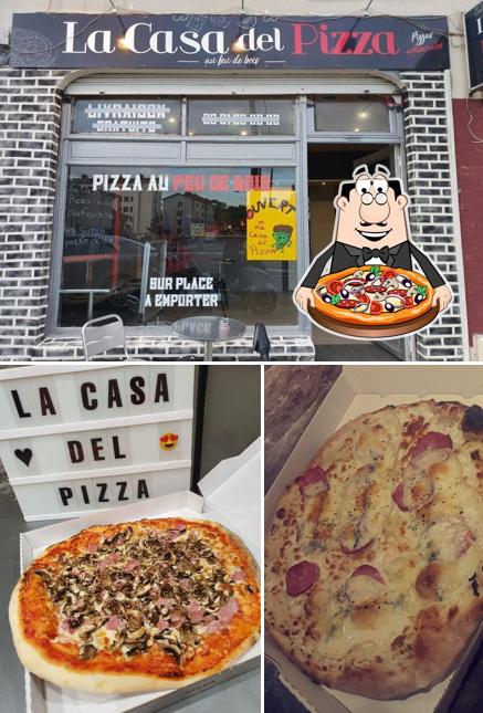 Essayez de nombreux genres de pizzas