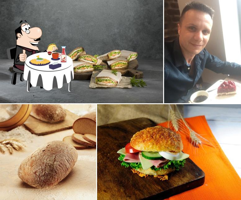 Essayez un hamburger à Bäckerei Büsch