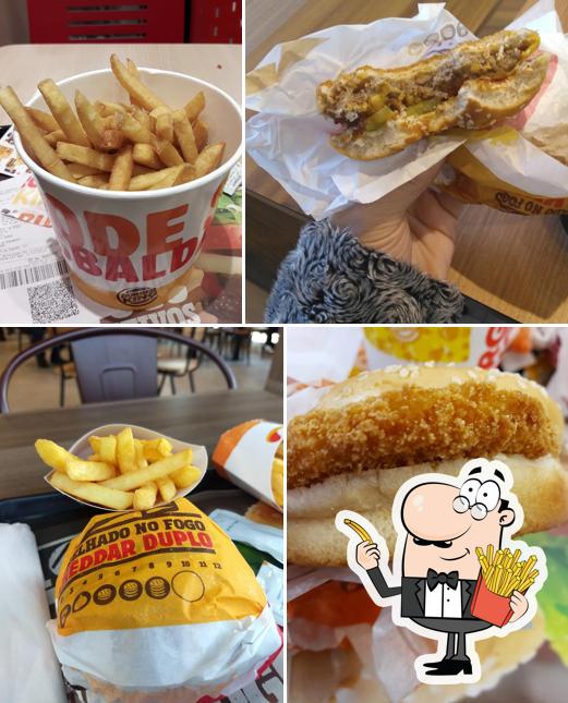 Prove cbatatas fritas francesas no Burger King
