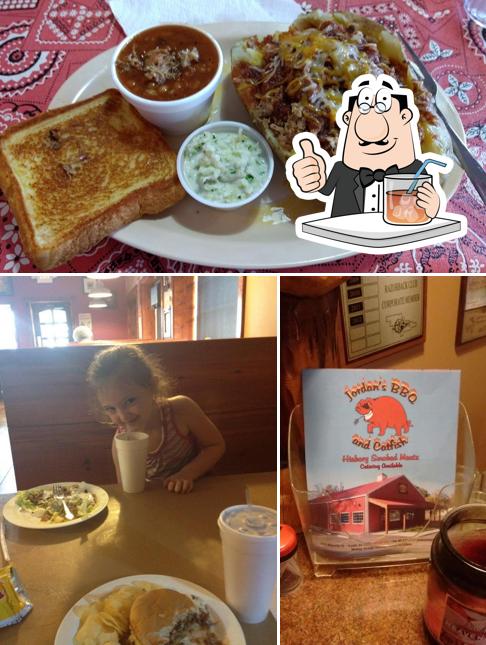 Menu of Jordan's BBQ, Bryant, 110 N Reynolds Rd reviews and ratings