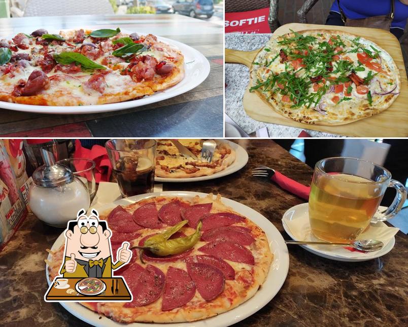 Choisissez des pizzas à Cafe Extrablatt Bocholt
