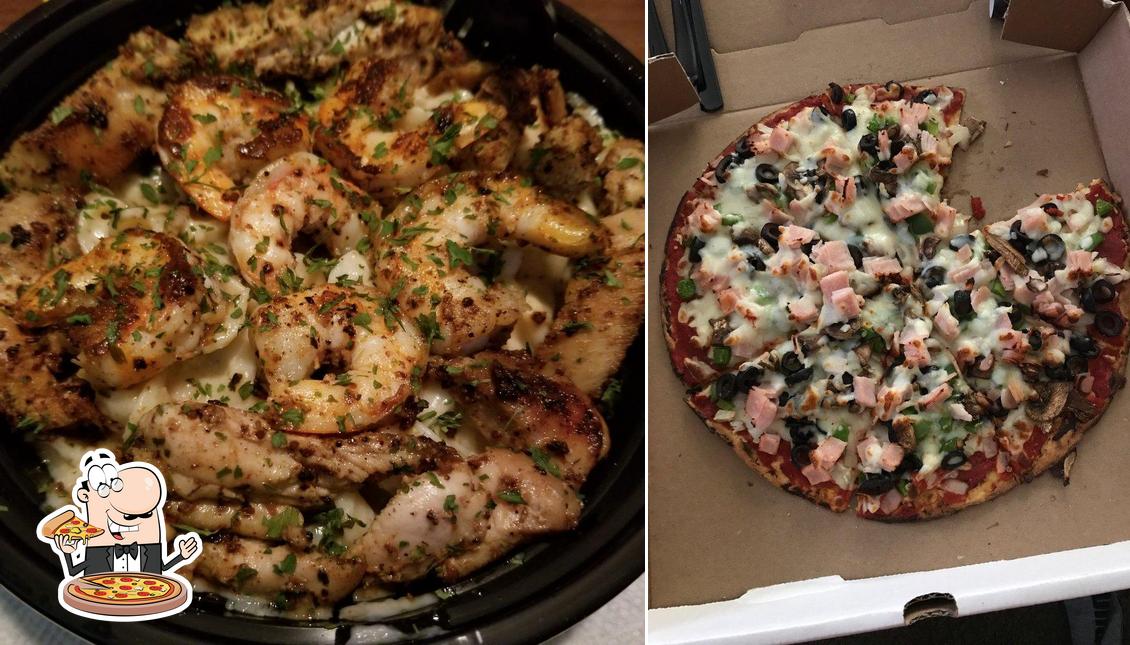 Whiskey Peach Pizza Bar, 7587 85 in Riverdale Restaurant menu