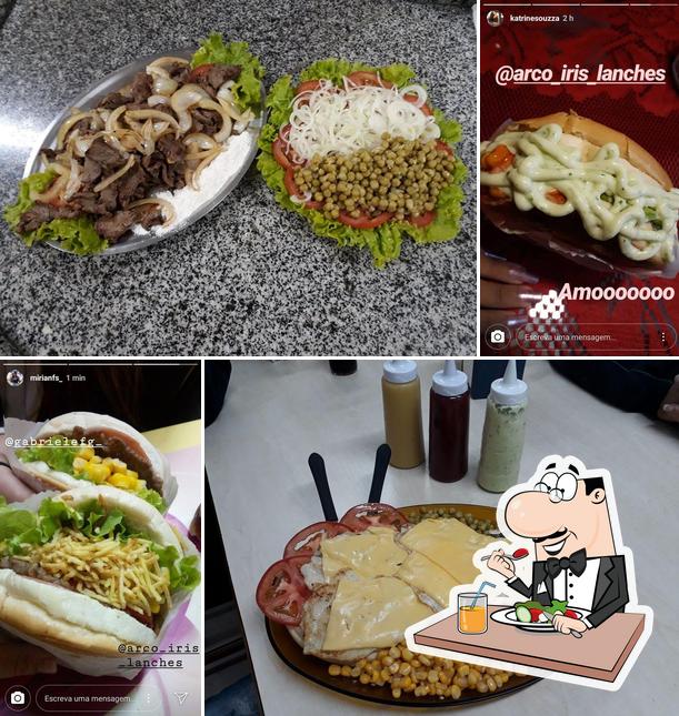 Comida em Arco-Iris Lanches