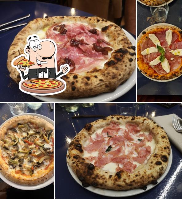 Ordina tra le molte varianti di pizza