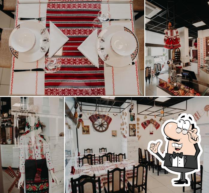 Gli interni di Hanul Românilor (RISTORANTE RUMENO)