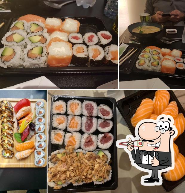 Les sushi sont disponibles à Sushinet