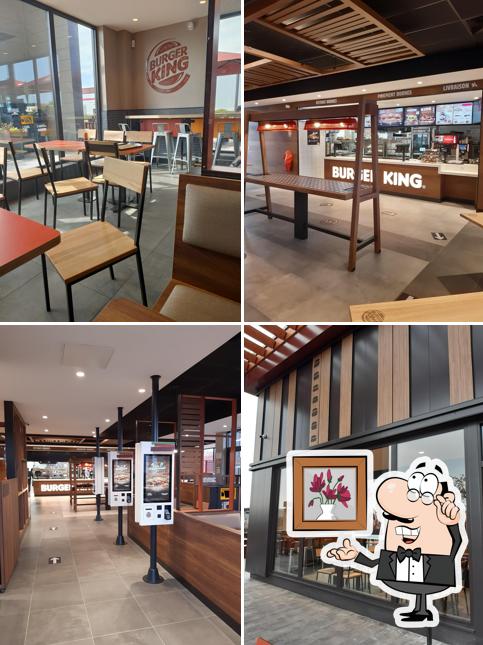 L'intérieur de Burger King