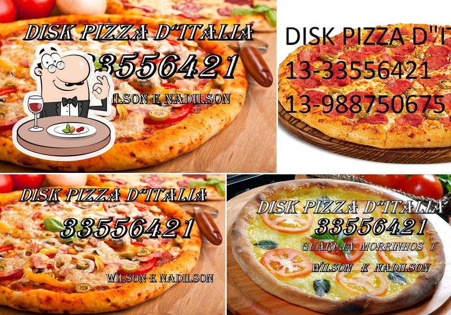 Comida em Pizzaria Ditalia