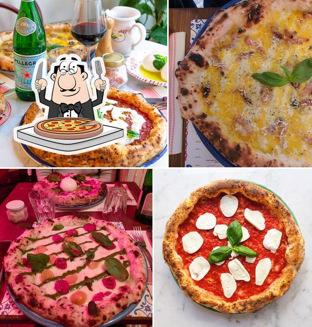 Scegli tra le molte varianti di pizza