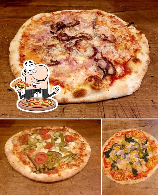 Prova una pizza a Pomodoro&Mozzarella Pizzerie D'Asporto Brembate
