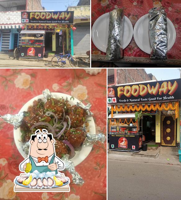 Order seafood at Foodway