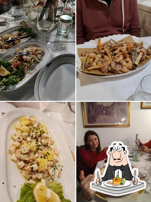 Cibo al Trattoria all'Orto