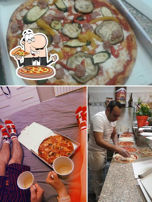 Scegli una pizza a Pizzeria Inganni Milano