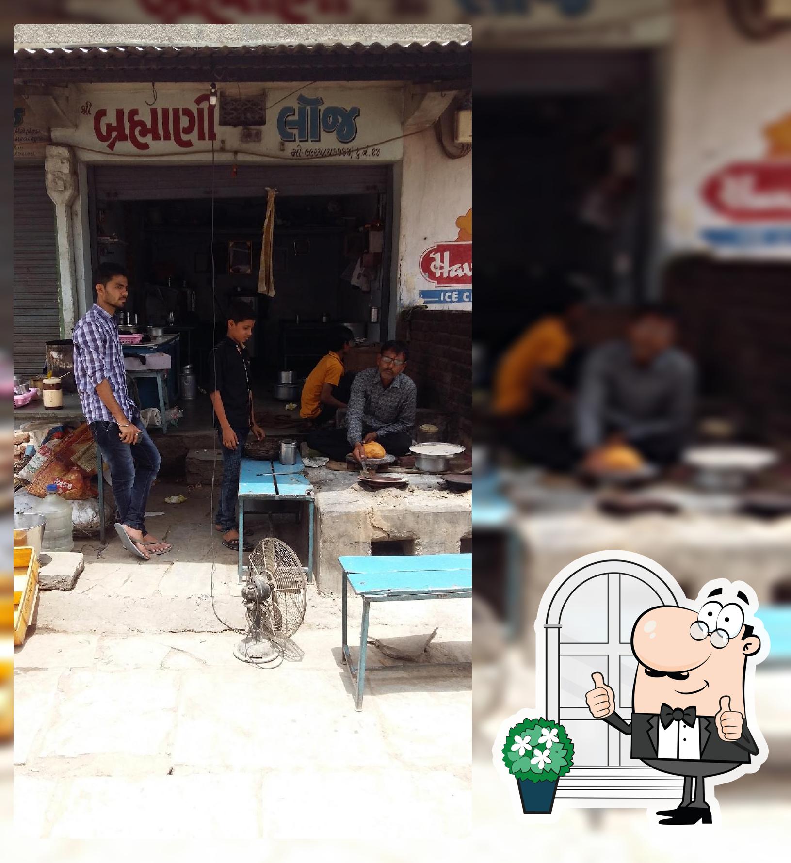 You can get some fresh air at the outside area of Brahmani Hotel