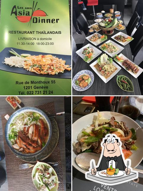 Cibo al Les Amis Asia Dinner