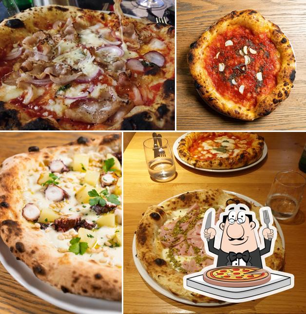 Scegli tra le molte varianti di pizza