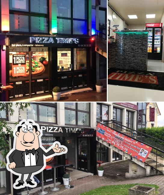 L'intérieur de Pizza Time's