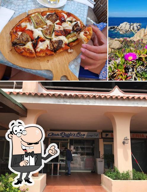 La immagine della esterno e pizza di Gian Paolo's Bar