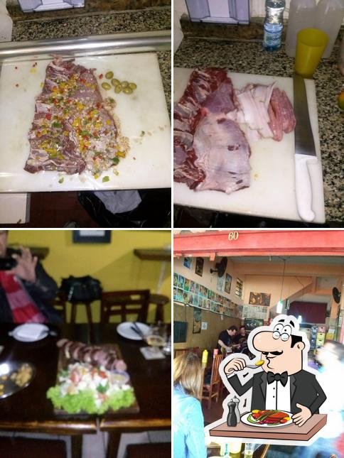 Entre diferentes coisas, comida e interior podem ser encontrados no Miro Petiscaria e Bar