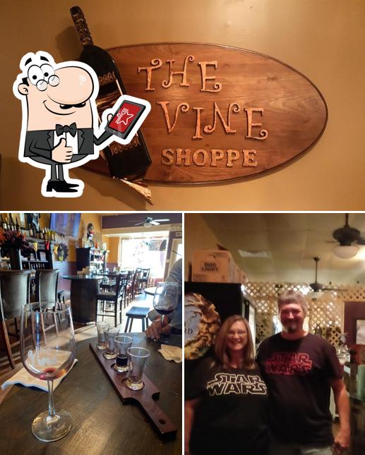 Here's a pic of THE VINE wine shoppe