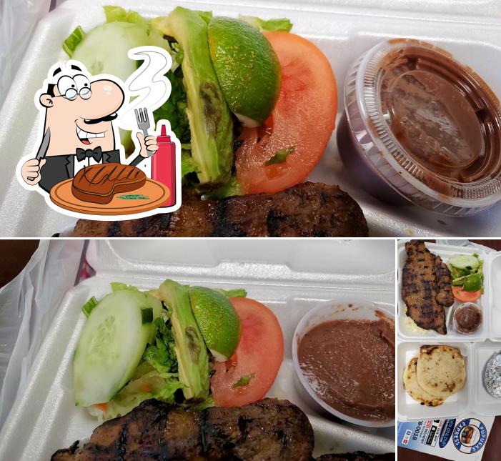 Try out meat meals at Pupusas Express