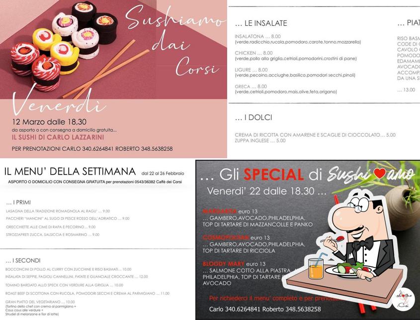 Plats à Caffe' Dei Corsi