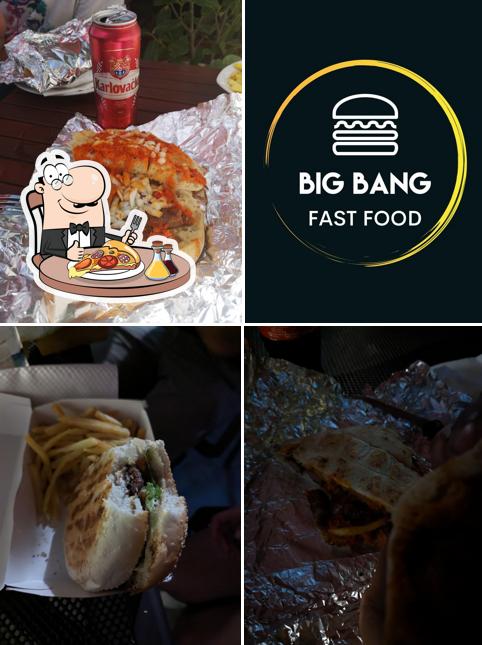 Scegli una pizza a Fast Food Big Bang