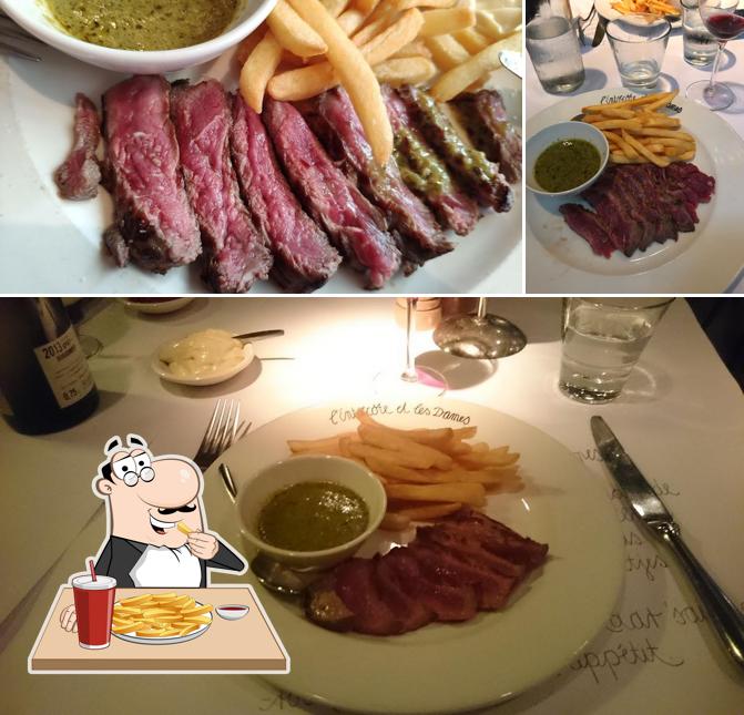 Disfruta de sus patatas fritas en L'Entrecôte et les Dames