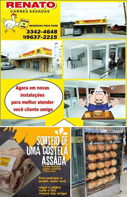 Comida em Renato Carnes Assadas