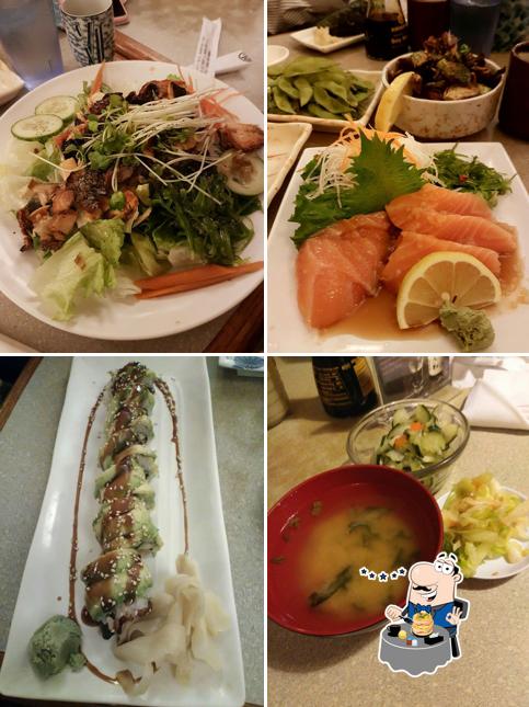 Food at Shinano Restaurant