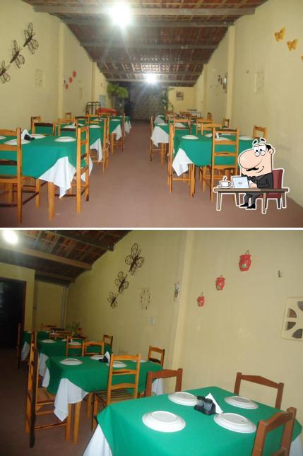O interior do Tempero da Sogra - Restaurante e Marmitaria