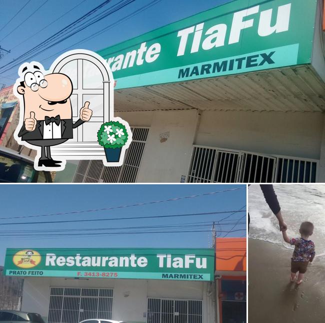 O exterior do Fumiê Restaurante