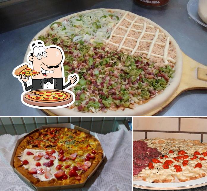Experimente diferentes tipos de pizza