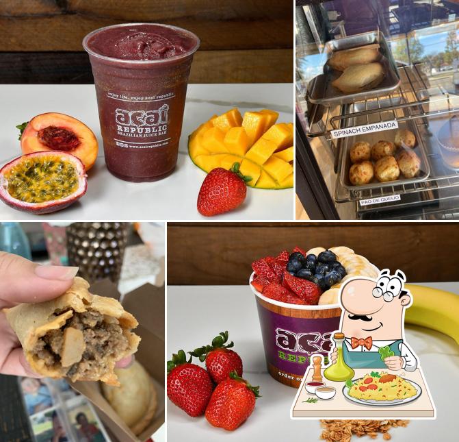 Acai Republic, 3362 Yorba Linda Blvd in Fullerton Restaurant menu and