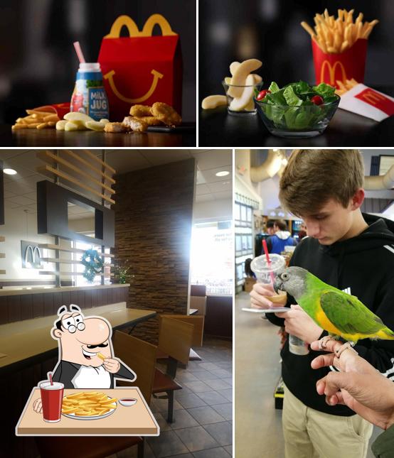 Disfruta de sus patatas fritas en McDonald's