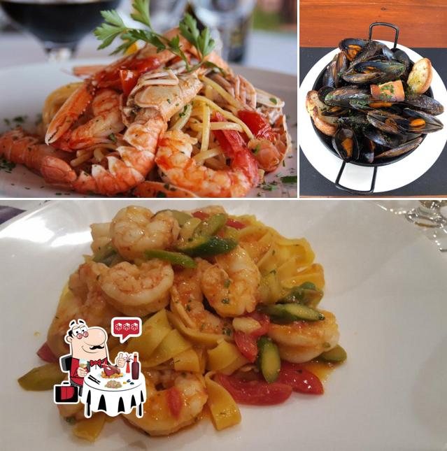 Попробуйте блюда с морепродуктами в "Restaurante Il Giardinetto - Ibiza"