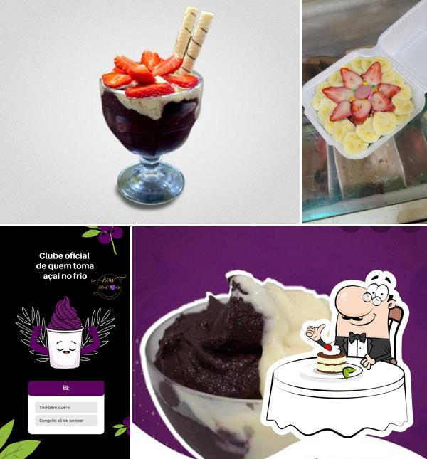 Açaí Altas Horas oferece uma variedade de sobremesas