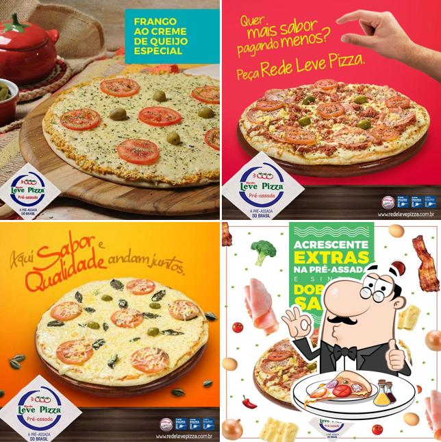 Peça diferentes estilos de pizza