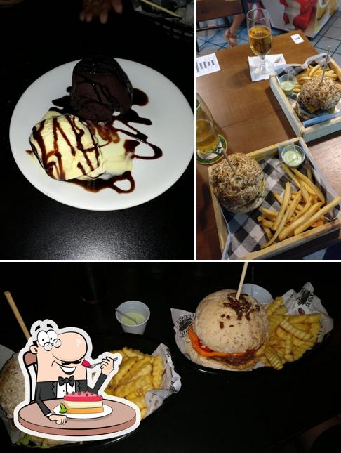 1983 Burguer oferece uma escolha de sobremesas