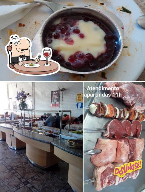 Comida em Churrascaria Rio Grandense