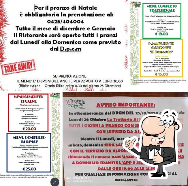 Vedi la foto di Trattoria Ai Bagordi Boara Pisani